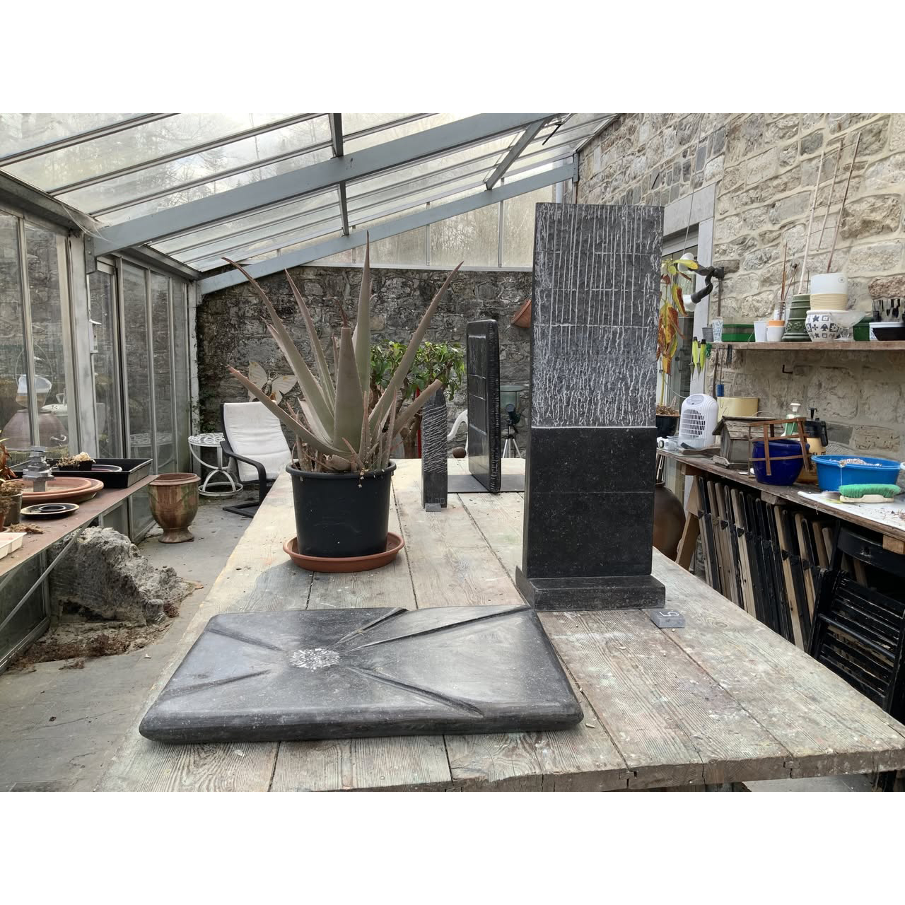 HOO Hoornaert Atelier de sculpture en plein air - Nandrin